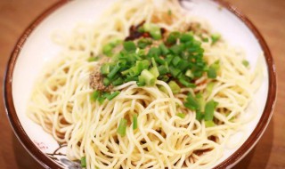 芥末子凉面酱怎么做 芥末凉拌面的做法