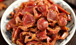 酸辣卤鸭胗的做法 卤味鸭胗的做法