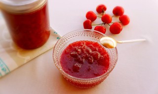 樱桃酱的家常做法（樱桃酱的家常做法放淀粉吗）