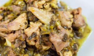 雪菜炒鸡肫怎么做 雪菜烧鸡怎么做