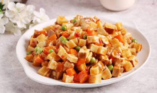 素炒三丁怎么做 素炒三丁做法