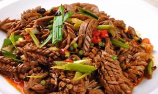 腰花火爆怎么做（腰花火爆怎么做好吃）