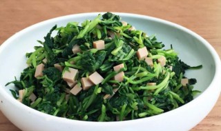 马兰头拌豆腐干怎么做 家常菜马兰头拌豆腐干的做法