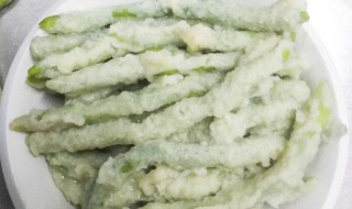 四季豆蘸尖尖怎么做（四季豆蘸尖尖怎么做好吃）