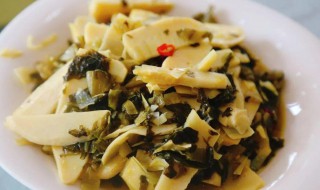 雪菜烧笋怎么做 雪菜烧笋怎么做的