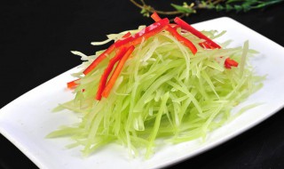 姜汁莴笋丝怎么做（莴笋丝的做法）