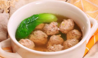青菜猪肉丸子汤怎么做 青菜猪肉丸子汤怎么做好喝
