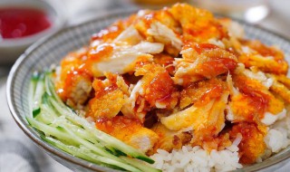 脆皮鸡拌饭怎么做 脆皮鸡肉拌饭的做法