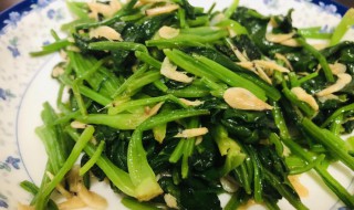 虾皮菠菜怎么做 虾皮菠菜怎么做的