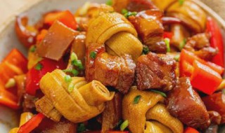 家常红烧肉千张结烧肉怎么做 五花肉千张结红烧怎么做