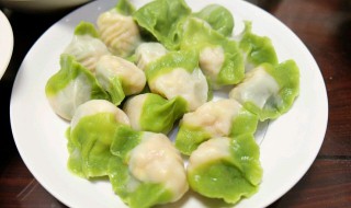 白菜造型虾饺怎么做（白菜虾饺的做法）