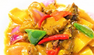 咖喱煎软鸭怎么做（咖喱烤鸭做法）