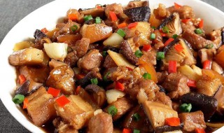 香菇酱烧五花肉怎么做 五花肉香菇酱的做法