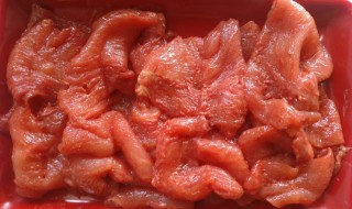 豆瓣里脊肉怎么做 里脊肉是怎么做的