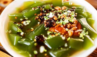 凉瓜神仙豆腐怎么做 凉拌神仙豆腐怎么做