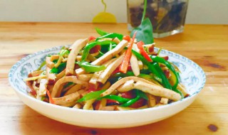 拌白豆干怎么做 拌白豆干怎么做好吃