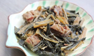 羊肉烧芥菜干怎么做 羊肉烧芥菜干怎么做才好吃