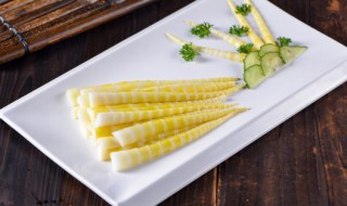 焯水竹笋保存方法(焯水竹笋保存方法图解)