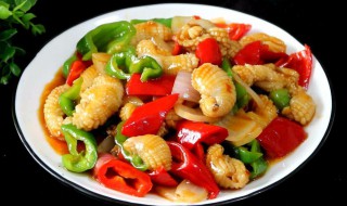 酱爆墨鱼仔的做法是什么 酱爆墨鱼仔图片