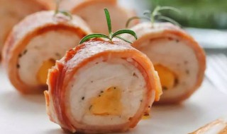 培根鸡肉卷的做法 培根肉卷怎么做