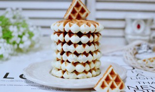 红薯华夫饼的做法（华夫饼食谱）