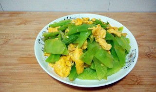 青笋炒蛋的做法 青笋炒蛋图片
