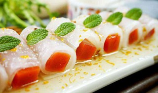 水晶珊瑚卷的做法 珊瑚雪卷制作过程