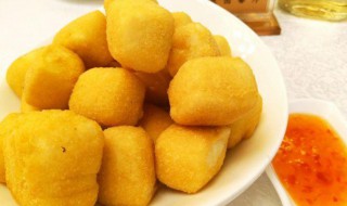 金沙豆腐的做法（金沙鱼豆腐做法）