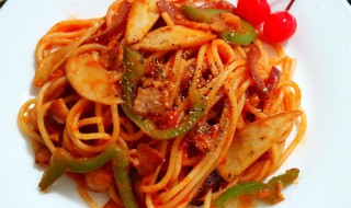 素炒意大利面 意大利面炒面