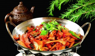 干锅羊肉配菜窍门 干锅羊肉配菜窍门图片