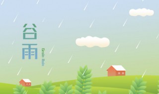 谷雨有哪些习俗 谷雨具体有哪些习俗