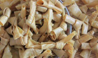 豆结的做法大全 干豆结做法