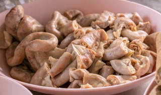 炒猪大肠的做法 炒猪大肠的做法及配料