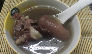 猪尾汤怎么煲（猪尾汤怎么煲和黑豆）