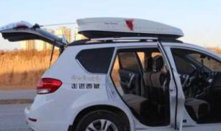 哈弗M6车顶行李架怎么打开 哈弗m6车顶装行李箱效果