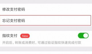 微信支付密码怎么改（微信支付密码怎么改 原始密码忘了）