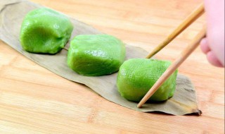 青团子怎样做（青团子怎样做颜色不发黄）