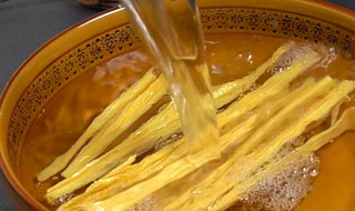腐竹中间泡不开怎么办（为什么腐竹泡不开）