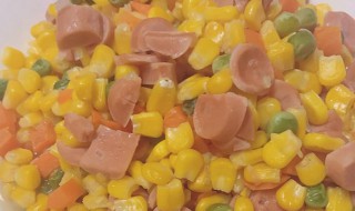 豌豆火腿炒玉米 玉米火腿豌豆怎么炒