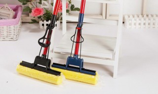 海绵拖把干了压不动了怎么办（海绵拖把太紧拉不动怎么办）