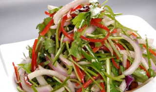 凉拌老虎菜的做法（东北凉拌老虎菜的做法）