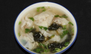 馄饨咸汤怎么做 馄饨汤里面放什么咸菜