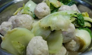 大白菜鱼丸做法窍门（大白菜鱼丸的做法）