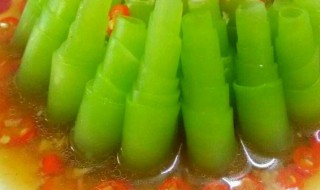 凉拌莴笋卷做法窍门 凉拌莴笋卷做法窍门是什么