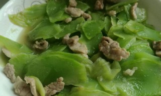 肉炒莴苣的方法窍门（肉炒莴苣的方法窍门视频）