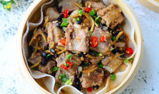 豉汁蒸小排做法窍门 豉汁蒸排骨窍门