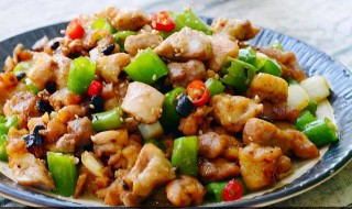 豆豉炒肉丁家常做法 豆豉炒肉丁家常做法大全