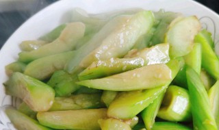 素炒丝瓜的做法（炒丝瓜怎么做）