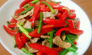 甜椒肉丝的做法 鱼香肉丝的制作方法和配料