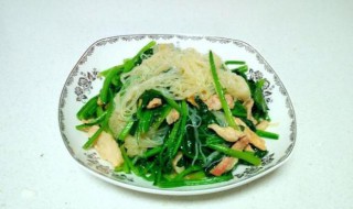 肉炒菠菜粉丝的家常做法?（肉炒菠菜粉丝的家常做法窍门）